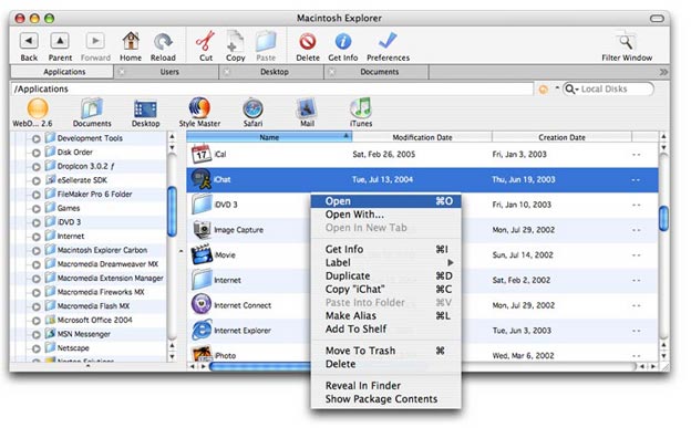 a program that is like file explorer for the mac
