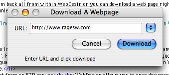 Download Web Pages From the Web